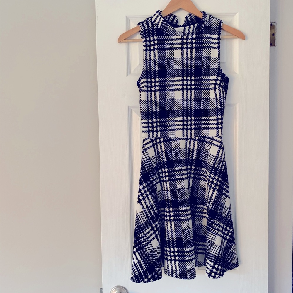 Aqua Sleeveless Dress